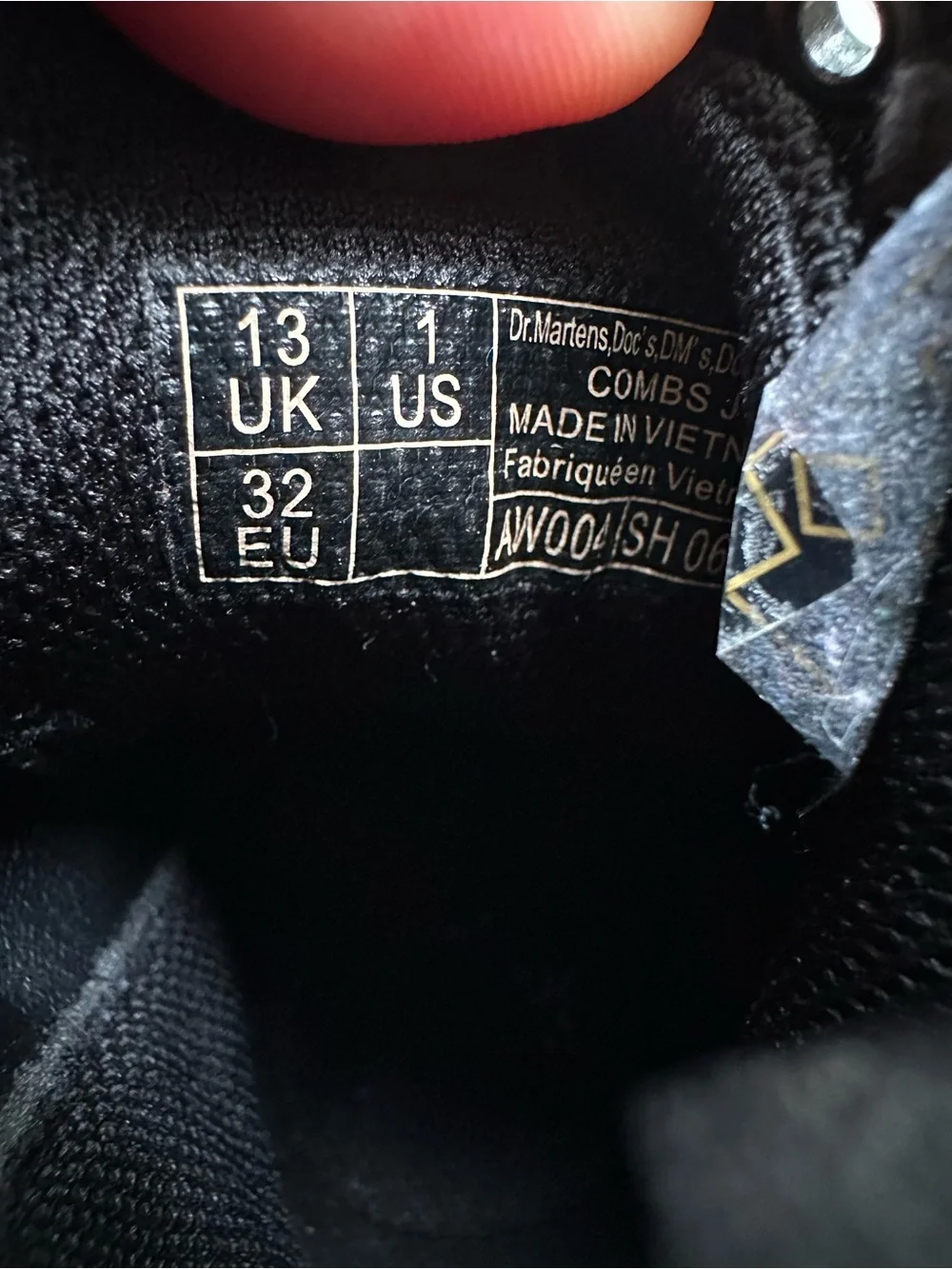 Dr. Martens lace up